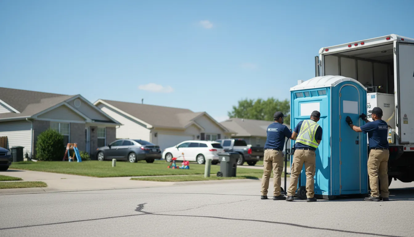 Standard Porta Potty Rentals in Moline, MI near me